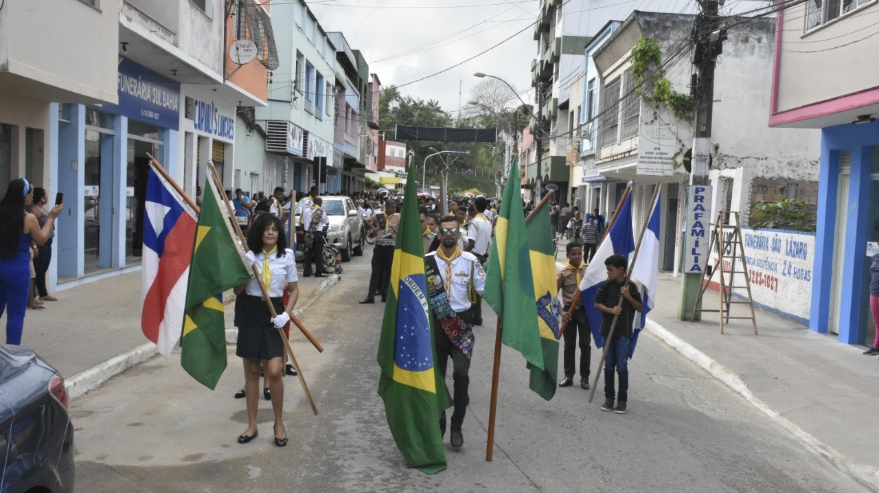 Camacã: Desfile Cívico comemora Independência do Brasil